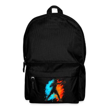 Boxen Boxer Frauen Mädchen Kinder Box - Rucksack - Schwarz - Vorne
