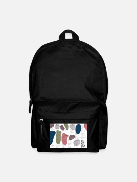 Saisonkalender. - Rucksack - Schwarz