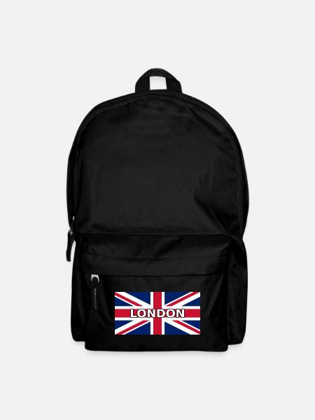 London-UnionJack-33cm - Rucksack - Schwarz