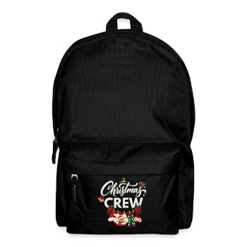Weihnachtscrew, Weihnachten heiraten - Rucksack - Schwarz - Vorne