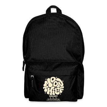 Mond Tief Galaxy – Kosmos Motivation Retro Design - Rucksack - Schwarz - Vorne