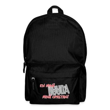 Ich SCHREIE nicht, ich führe! - Rucksack - Schwarz - Vorne