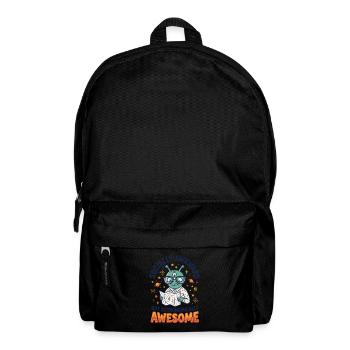 Pace Nerd Sozial unbeholfen großartig - Rucksack - Schwarz - Vorne