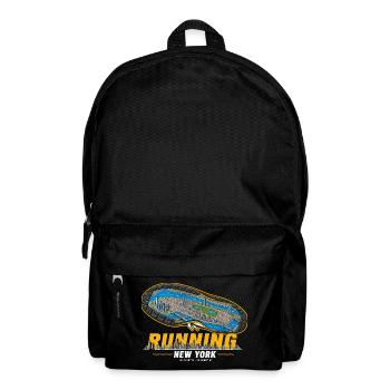 Running New York Laufschuh Stadtkarte - dunkel - Rucksack - Schwarz - Vorne