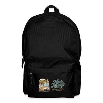 New Jersey Retro Vintage Garden State Shore Design - Rucksack - Schwarz - Vorne