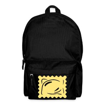 Pasta Nudeln Ravioli Italien Geschenk Weihnachten - Rucksack - Schwarz - Vorne