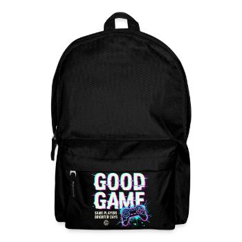 Neon Retro Game Graffiti - Rucksack - Schwarz - Vorne