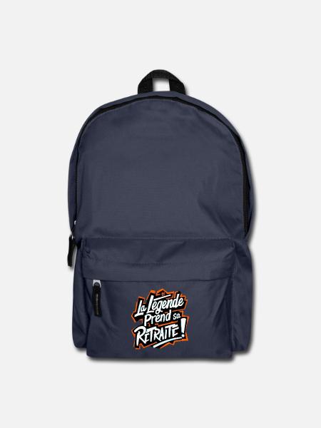 La Légende Prend Sa Retraite - Sac à dos - bleu marine