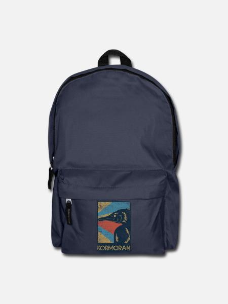 Tauchfreudiger Kormoran Meeresrabe - Rucksack - Navy