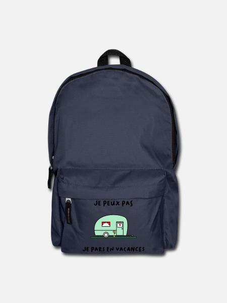 ICH KANN NICHT. - Urlaub. ES LEBE DER URLAUB. URLAUB - Rucksack - Navy