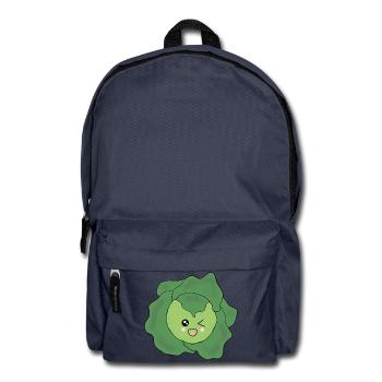 Salat Gemüse Kostüm Fasching Karneval Partnershirt - Rucksack - Navy - Vorne
