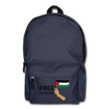 FREE PALASTINE | Gaza | Demonstration - Rucksack - Navy - Vorne