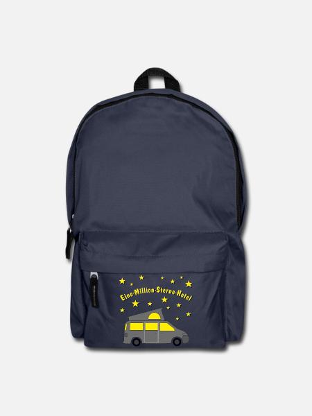 eine million sterne hotel campingbus - Rucksack - Navy