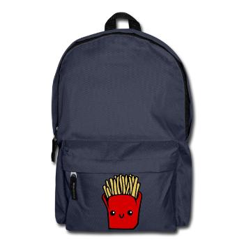 Pommes - Rucksack - Navy - Vorne