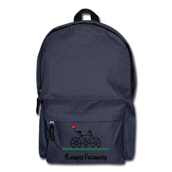 FAHRRAD. FEIERTAG. ES LEBE DIE FERIEN. FEIERTAG - Rucksack - Navy - Vorne