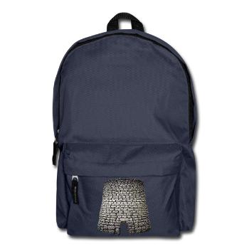 Antiker Steinmauerbogen - Rucksack - Navy - Vorne