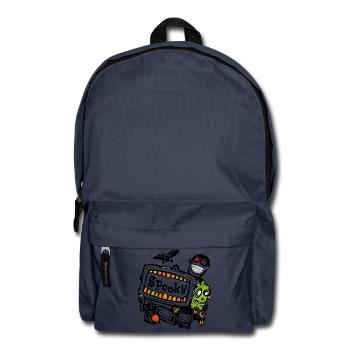 Spooky Monster Halloween - Rucksack - Navy - Vorne