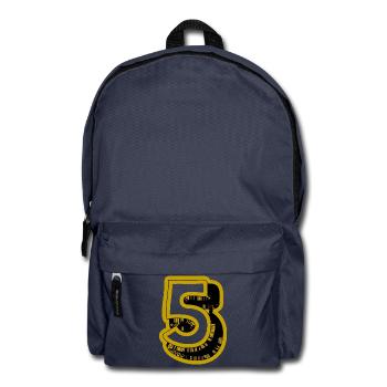 5. 5 JAHRE. 5-JÄHRIGES JUBILÄUM. 5-JÄHRIGES JUBILÄUM. 5. - Rucksack - Navy - Vorne