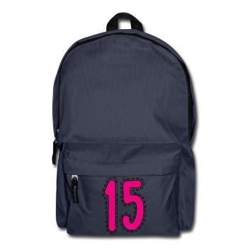 15. 15 YEARS. 15th ANNIVERSARY. 15 YEAR ANNIVERSARY. - Backpack - navy - Front