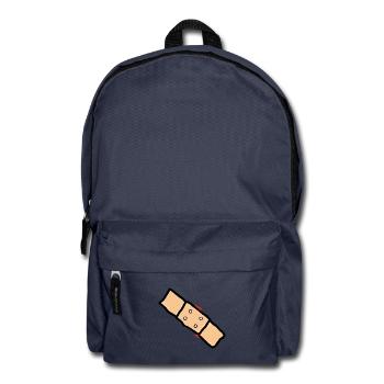 pflaster mit blut - Rucksack - Navy - Vorne