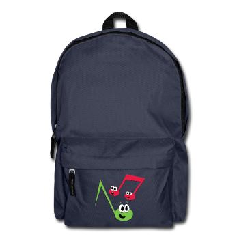 Fugly Noten - Rucksack - Navy - Vorne