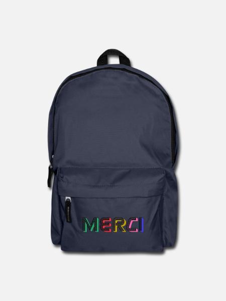 MERCI - Sac à dos - bleu marine
