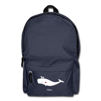 Pott und Teckel - Rucksack - Navy - Vorne