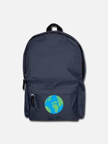 Save Me - Planet Erde - Rucksack - Navy