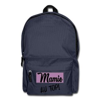 BONNE FÊTE MAMIE - Sac à dos - bleu marine - Devant