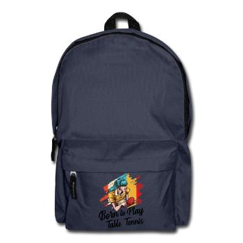 Tischtennis - Rucksack - Navy - Vorne