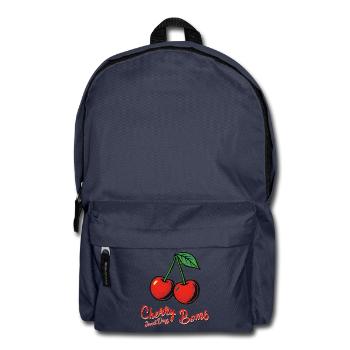Kirsch-Mädchen - Rucksack - Navy - Vorne