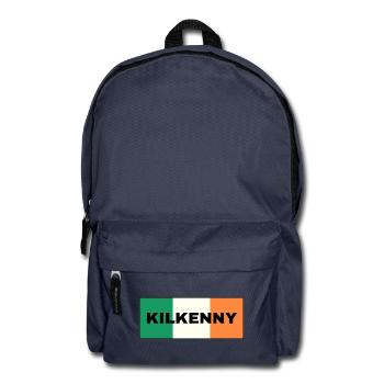 Kilkenny City in irischer Flagge - Rucksack - Navy - Vorne