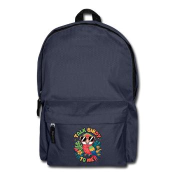 Talk Birdy To Me - Backpack - navy - Front