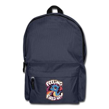 Feeling Fired Up - Backpack - navy - Front