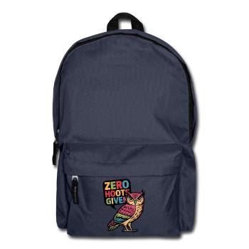 Zero Hoots Given - Backpack - navy - Front