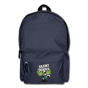 Silent But Deadly - Backpack - navy - Front