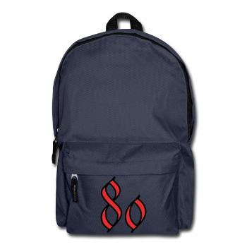 80. 80 ANS. 80e ANNIVERSAIRE. ANNIVERSAIRE 80 ANS. - Sac à dos - bleu marine - Devant
