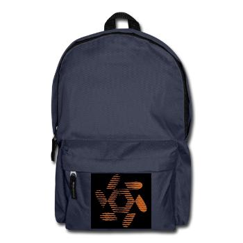 ENTWURF. KUNST. PAPA. MAMA. MODERN. AFRIKA. GEEK. - Rucksack - Navy - Vorne