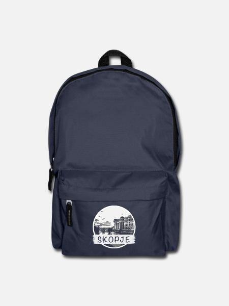 Skopje City - Rucksack - Navy