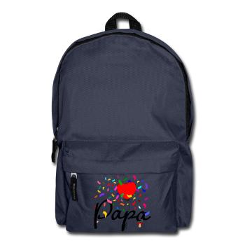 Papa Konfetti - Rucksack - Navy - Vorne