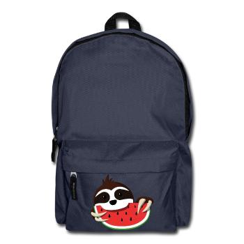 Faultier Melone - Rucksack - Navy - Vorne