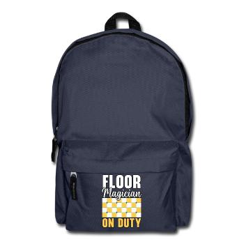 Fliesenleger Fliesensetzer Beruf Fugenleger Fliese - Rucksack - Navy - Vorne