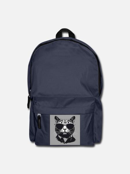 Cool Cat#2 - Rucksack - Navy