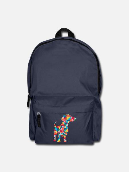 Dackel Mama Dachshund Kinder Frauen Mädchen Teckel - Rucksack - Navy