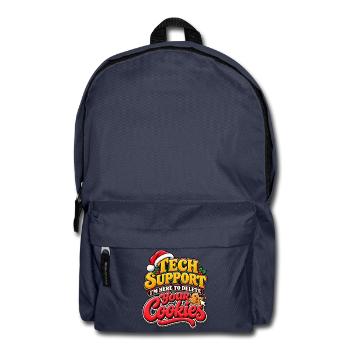 Tech Support Cookies: Holiday Debugger - Rucksack - Navy - Vorne
