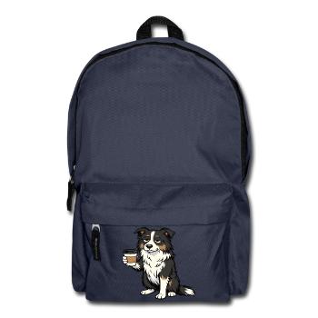 Australian Shepherd Aussie Aussiebesitzer Aussies - Rucksack - Navy - Vorne