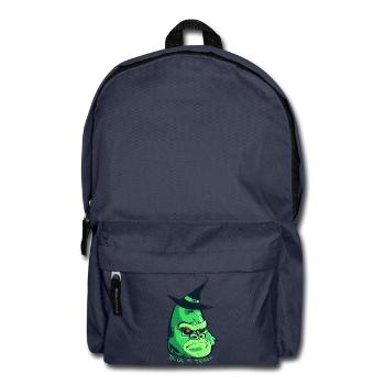 Halloween-Zombie-Gorilla - Rucksack - Navy - Vorne