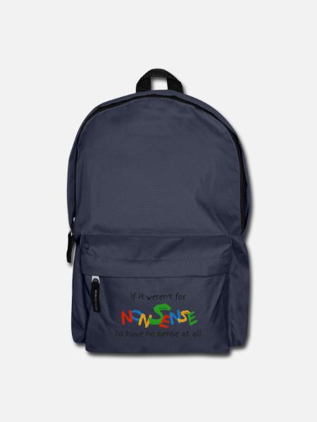 Wenn es keinen Unsinn gäbe - Rucksack - Navy