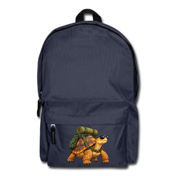 Wandernde Schildkröte - Rucksack - Navy - Vorne