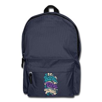 Einatmen. Ausatmen. Ignorieren. - Rucksack - Navy - Vorne
